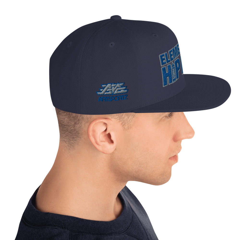 EOHH Silver Snapback Hat