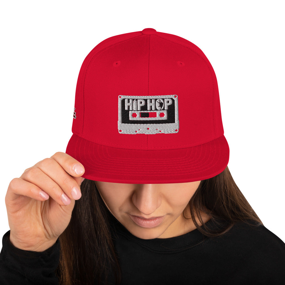 Hip Hop White Snapback Hat