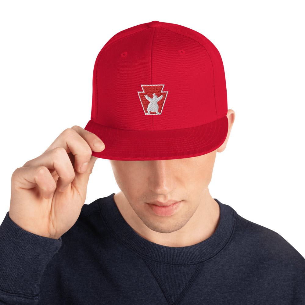 Phanatic Celebration Red Snapback Hat