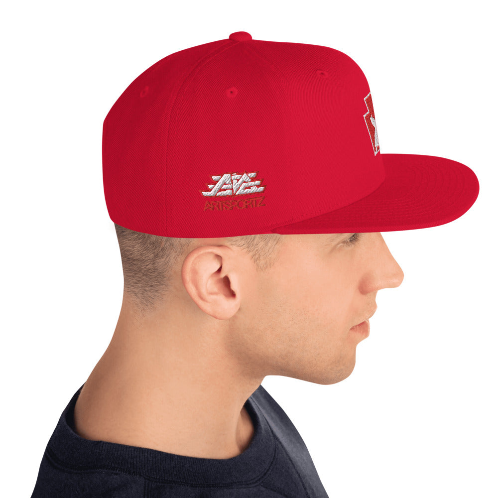 Phanatic Celebration Red Snapback Hat