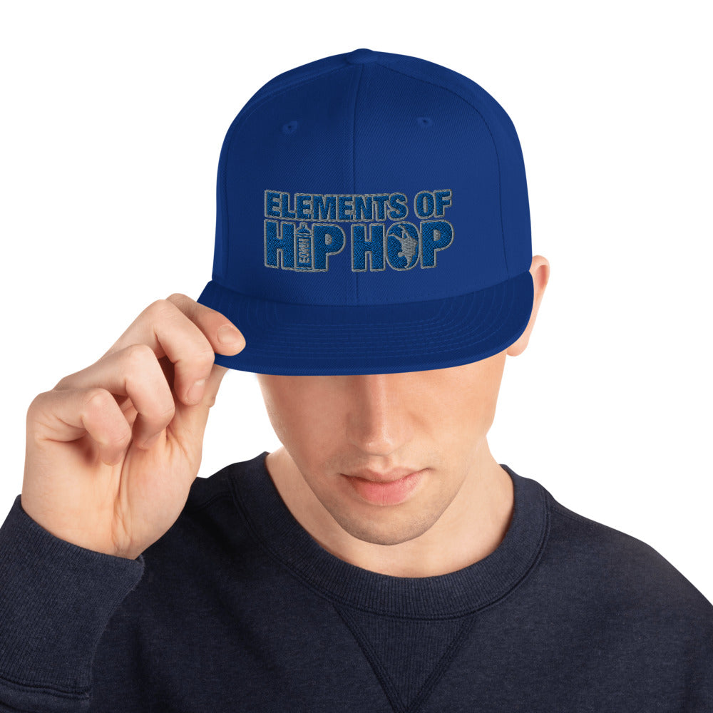 EOHH Silver Snapback Hat