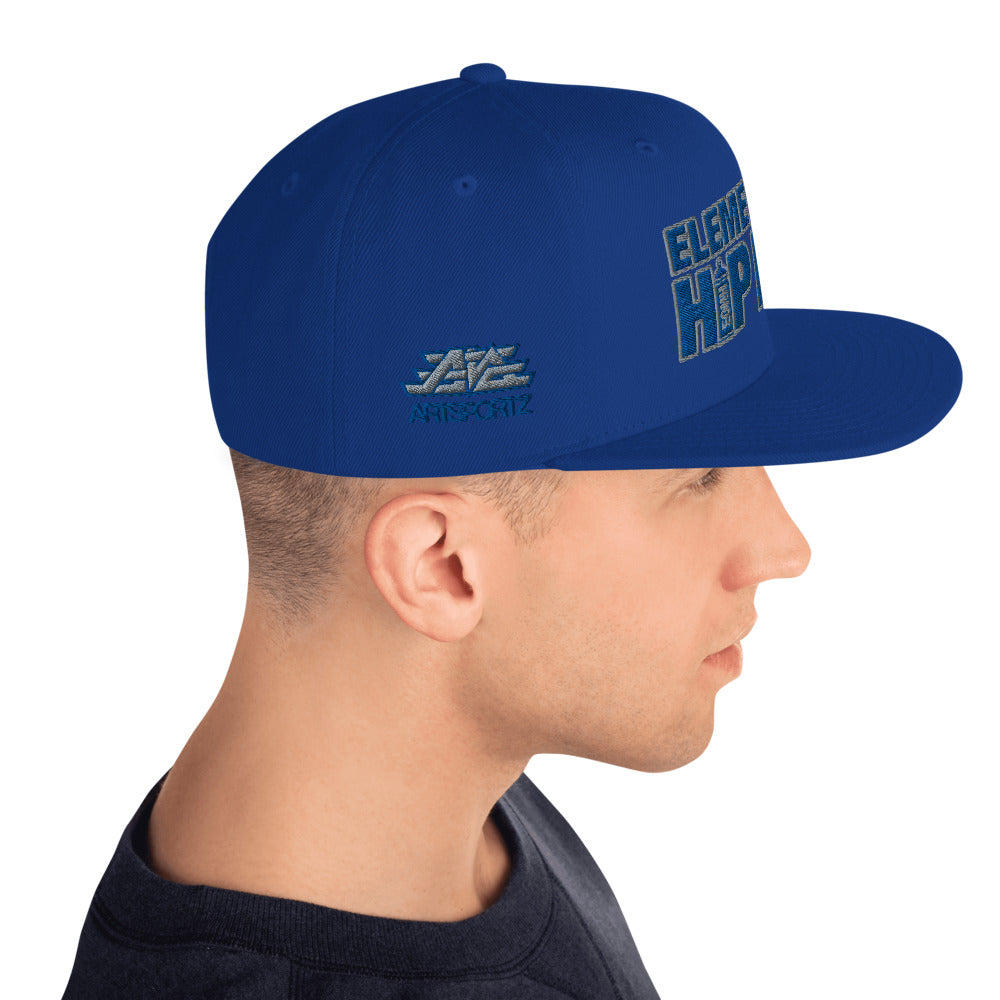EOHH Silver Snapback Hat