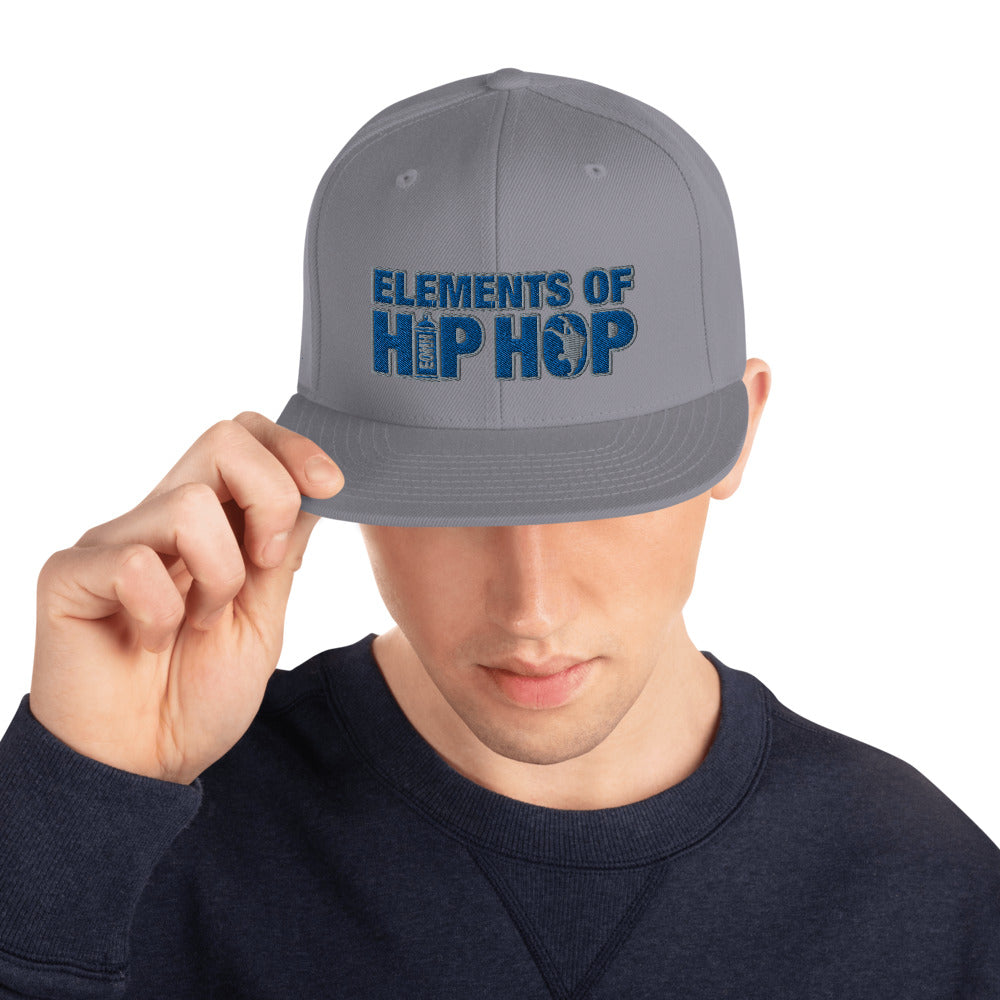 EOHH Silver Snapback Hat