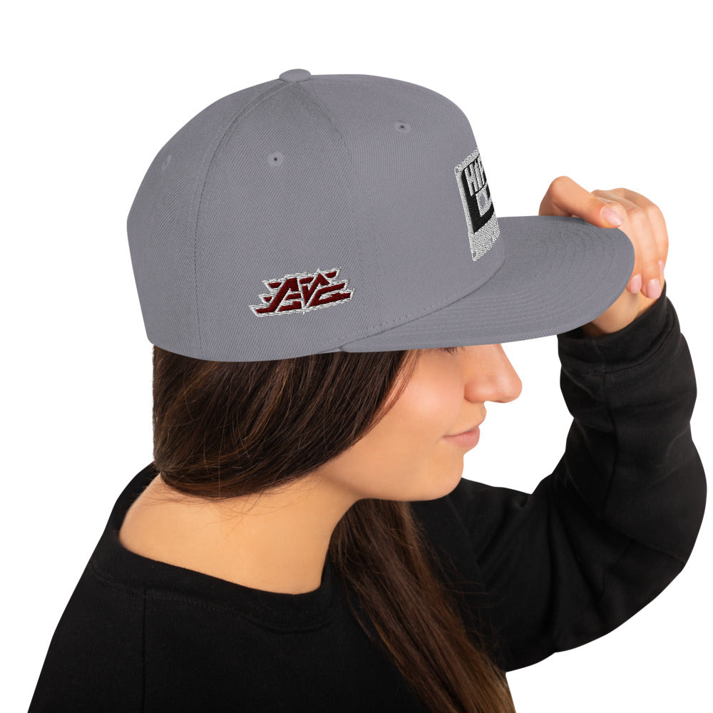 Hip Hop White Snapback Hat