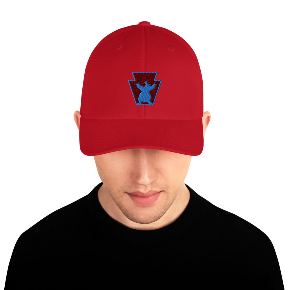 Phanatic Celebration Burgundy Structured Twill Cap