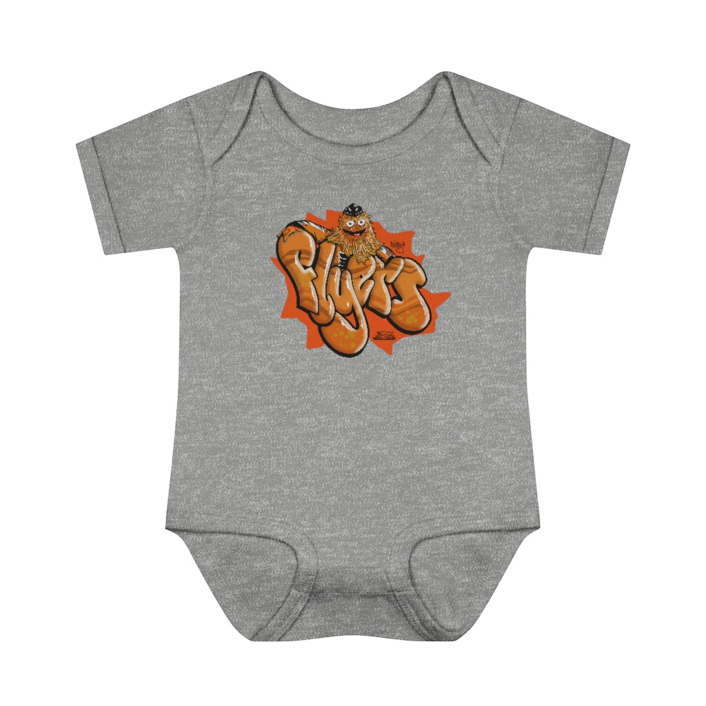 Flyers Gritty Infant Baby Rib Bodysuit