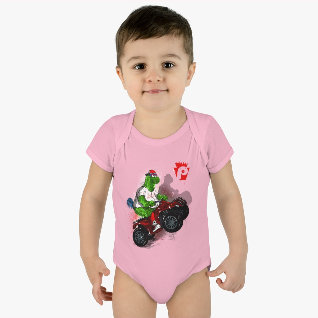 Fightin Phils Infant Baby Rib Bodysuit