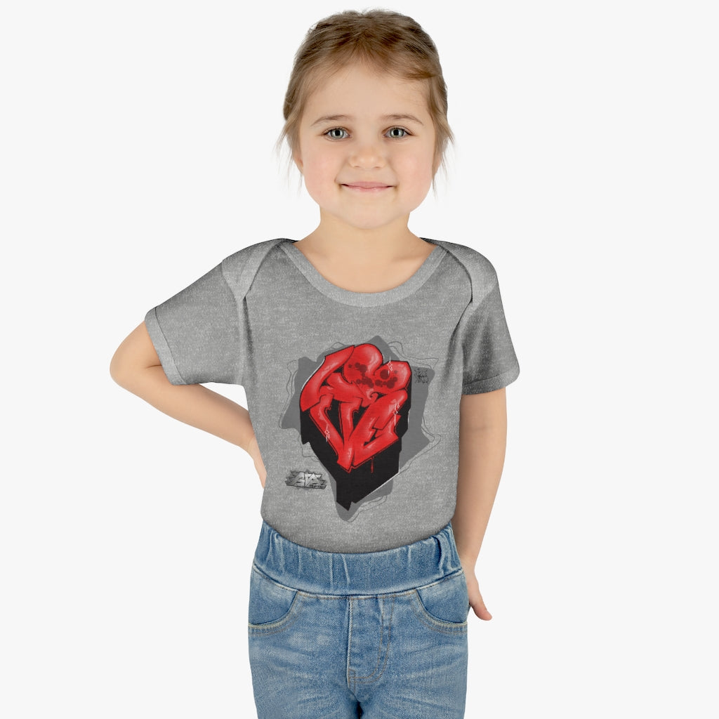 Love Park Forever Infant Baby Rib Bodysuit