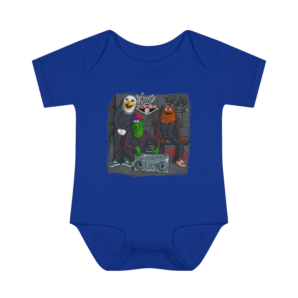 Broad Street Boys Infant Baby Rib Bodysuit