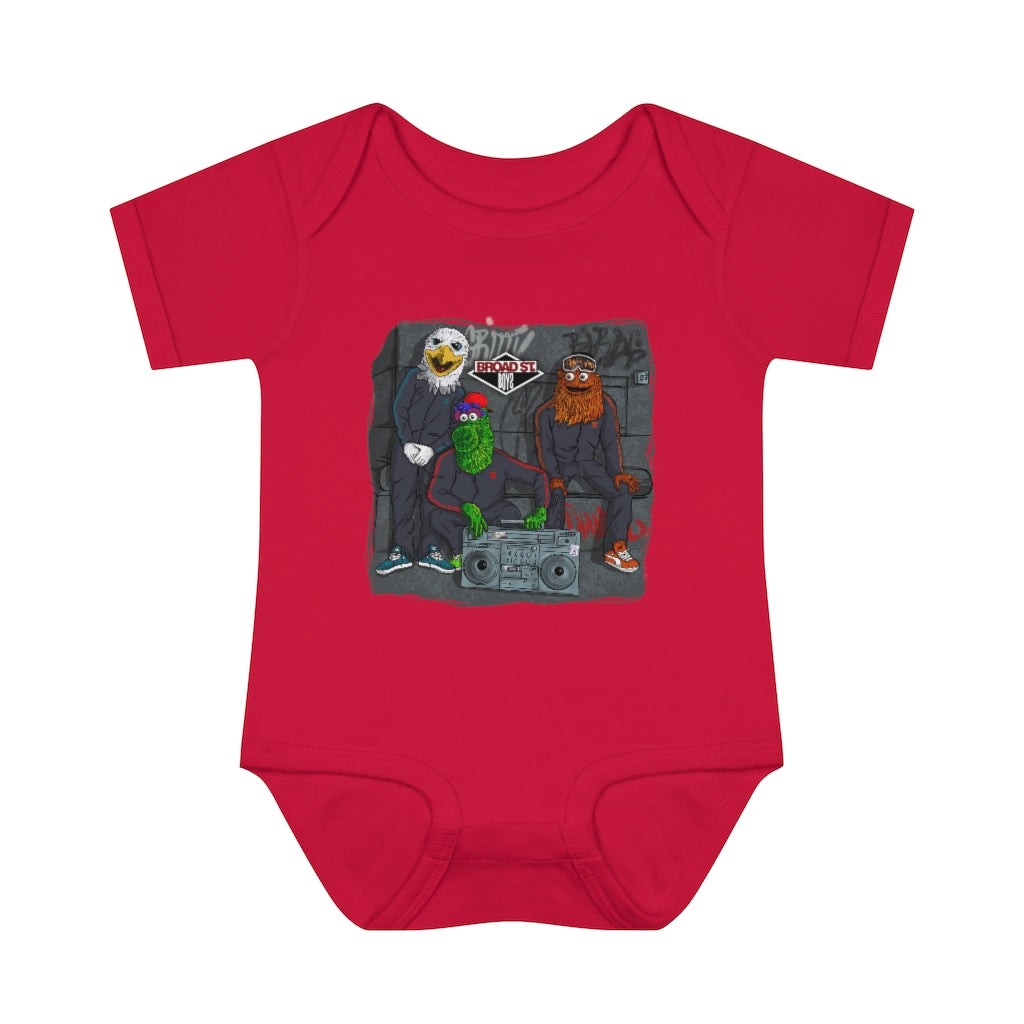 Broad Street Boys Infant Baby Rib Bodysuit