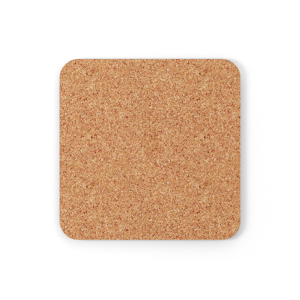 Fly Eagles Fly Cork Back Coaster