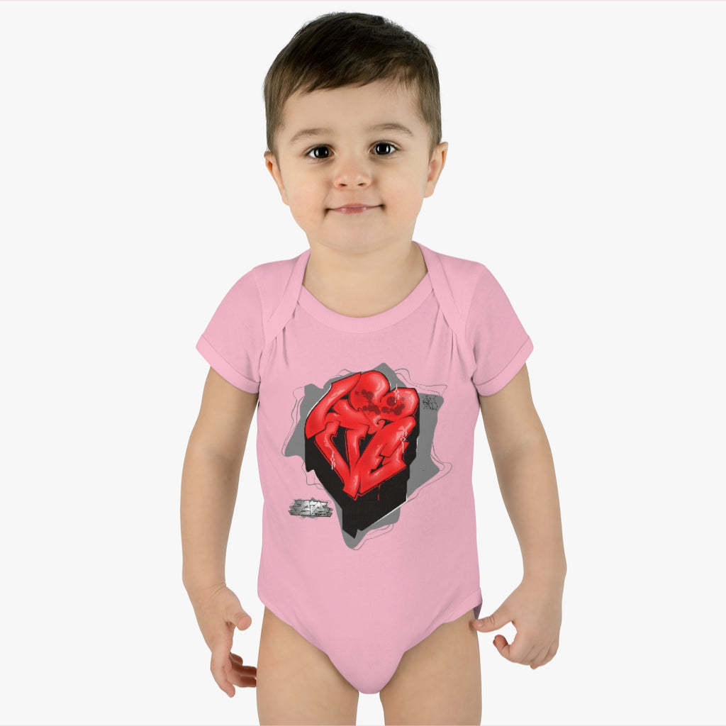 Love Park Forever Infant Baby Rib Bodysuit