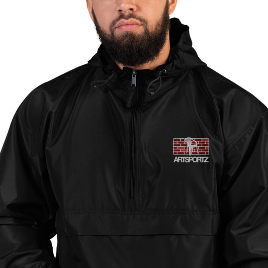 Save My Spot Embroidered Champion Packable Jacket
