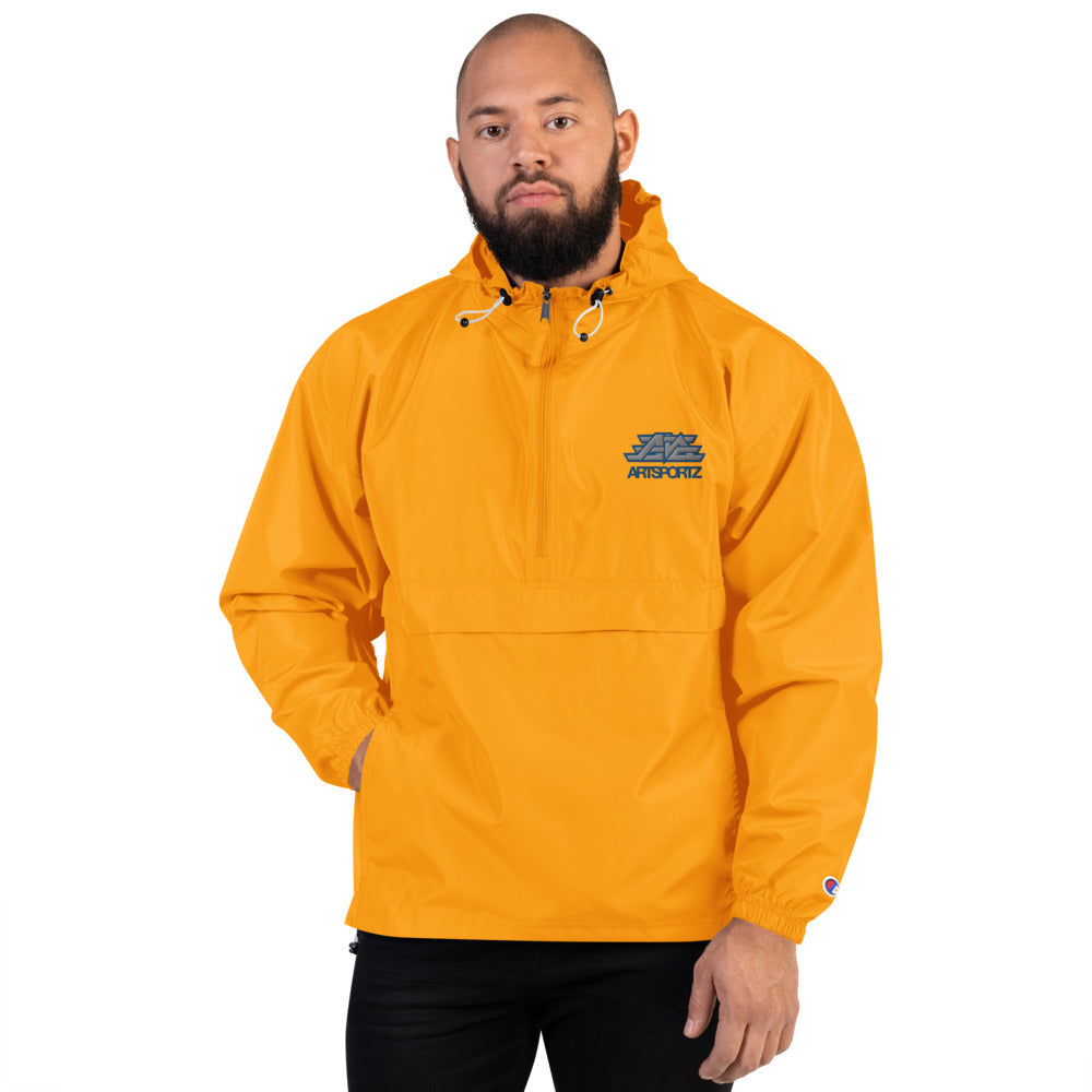 Artsportz Logo Embroidered Champion Packable Jacket