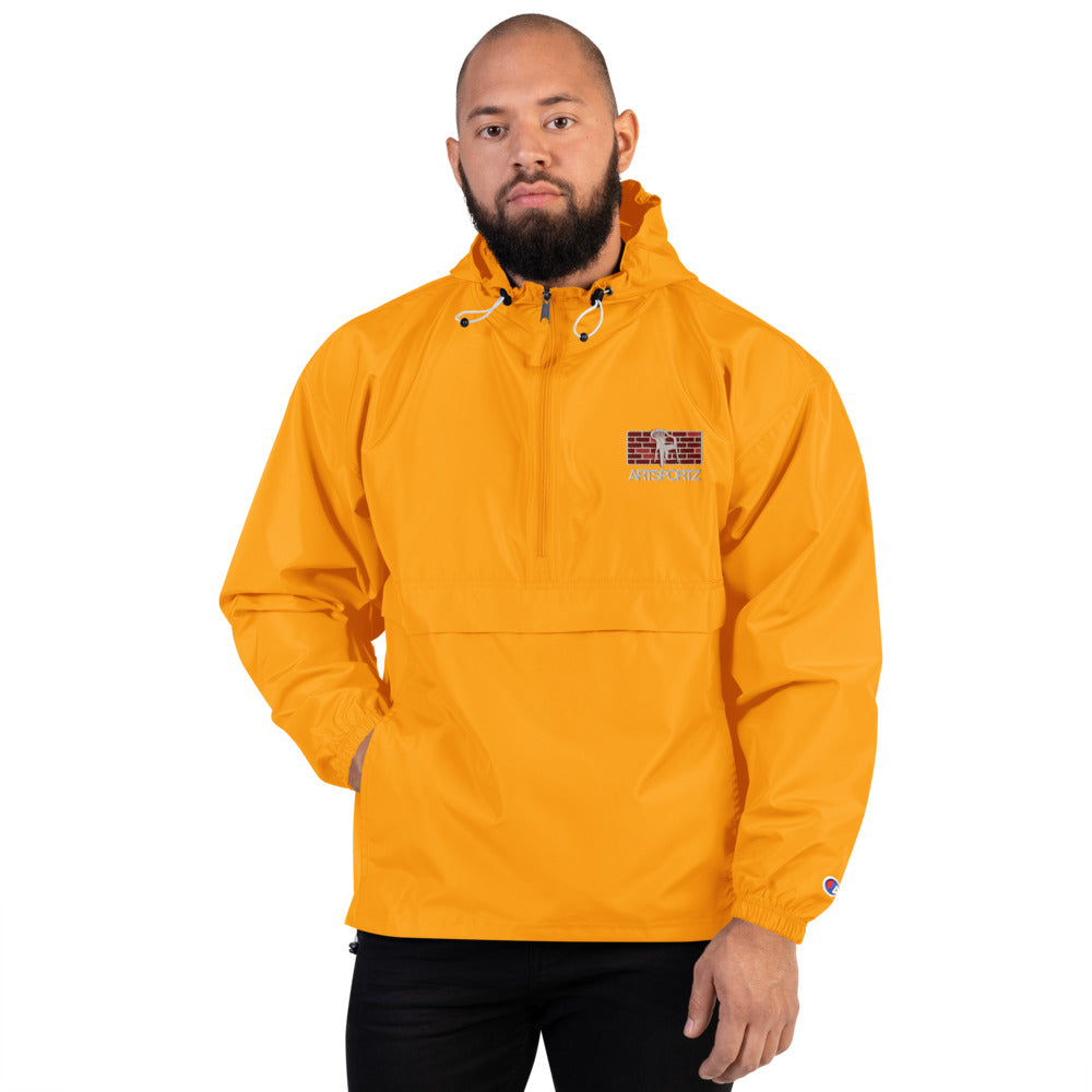 Save My Spot Embroidered Champion Packable Jacket