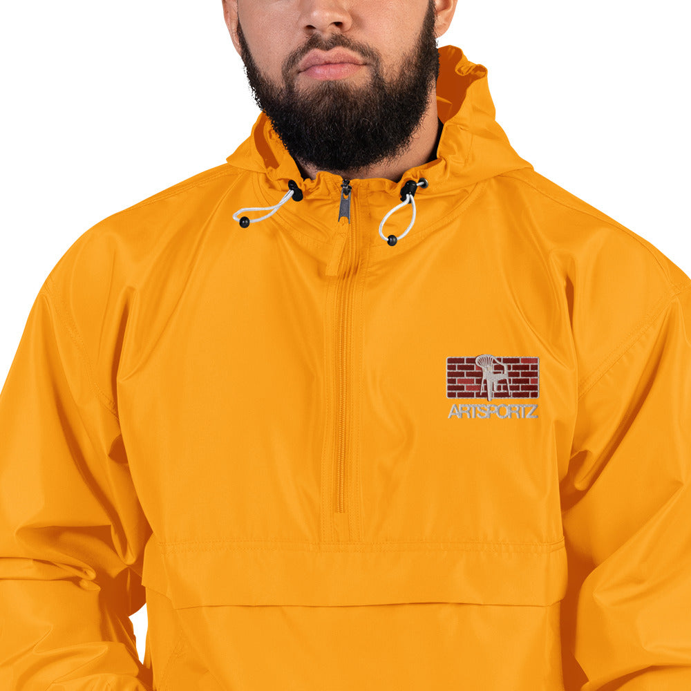 Save My Spot Embroidered Champion Packable Jacket