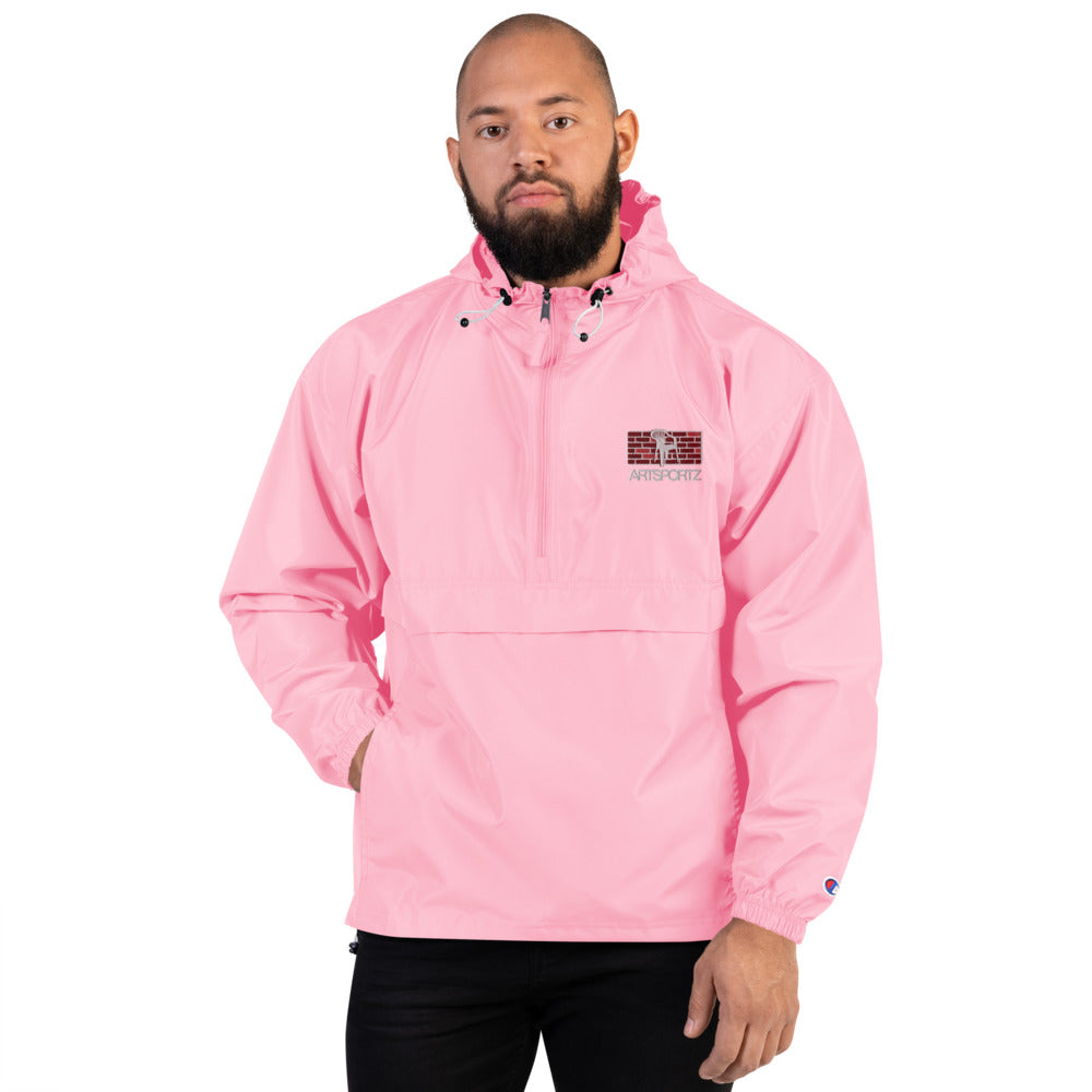 Save My Spot Embroidered Champion Packable Jacket