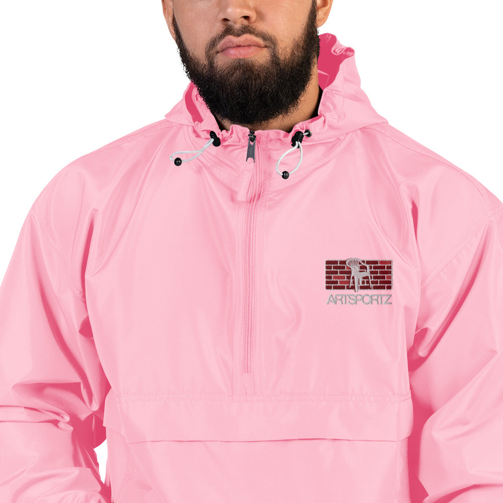 Save My Spot Embroidered Champion Packable Jacket