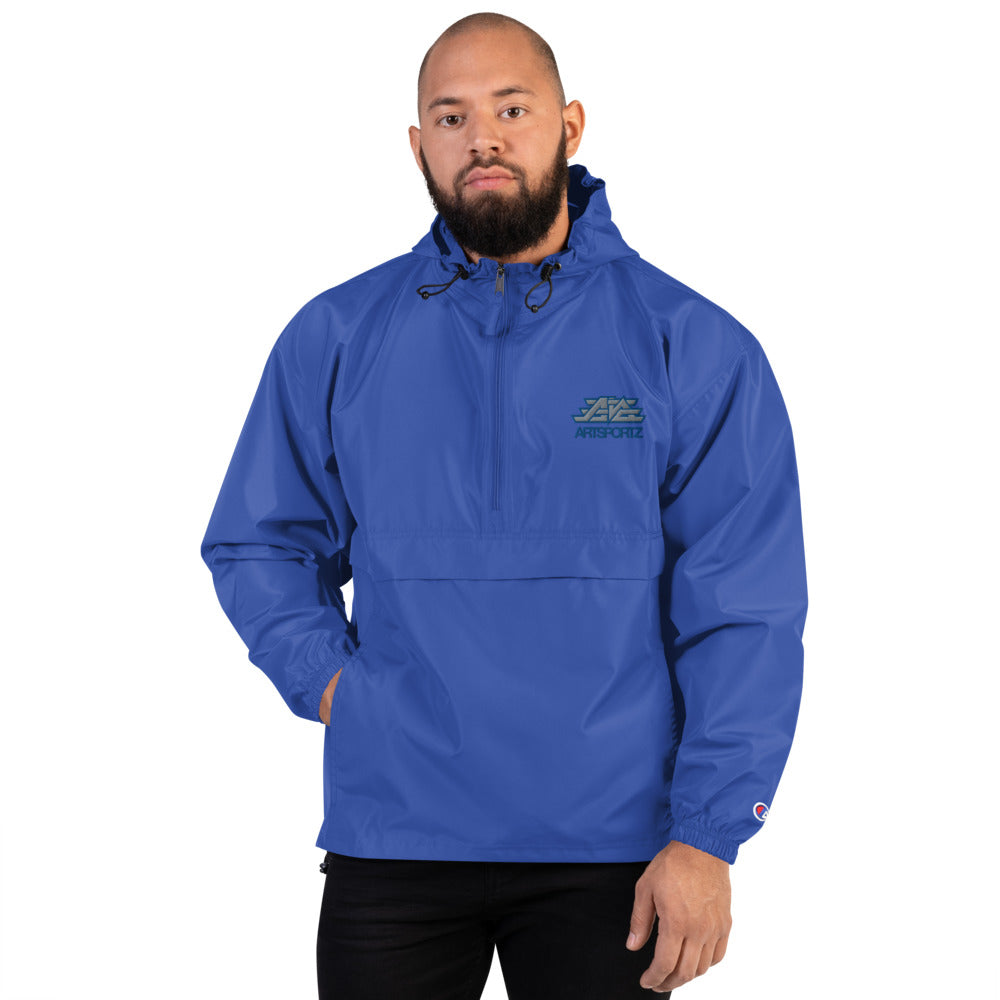 Artsportz Logo Embroidered Champion Packable Jacket