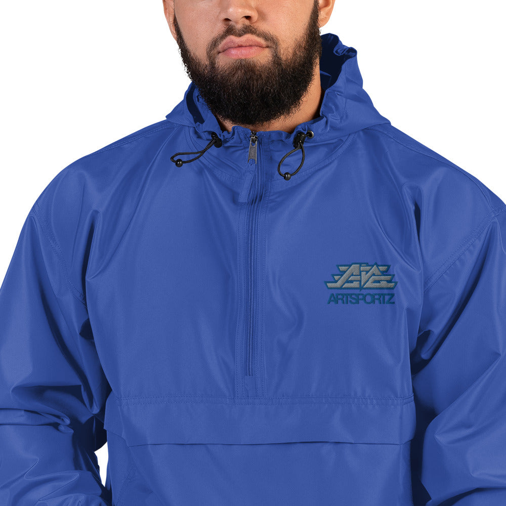 Artsportz Logo Embroidered Champion Packable Jacket