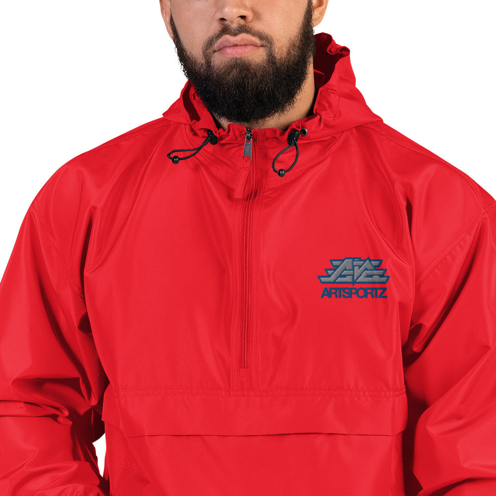 Artsportz Logo Embroidered Champion Packable Jacket