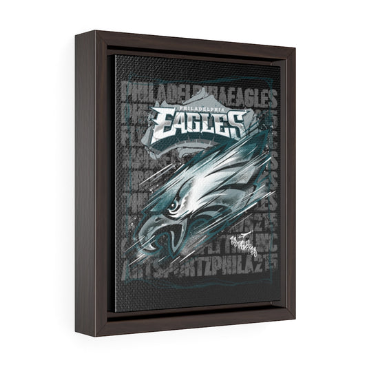 Bird Gang Vertical Framed Premium Gallery Wrap Canvas