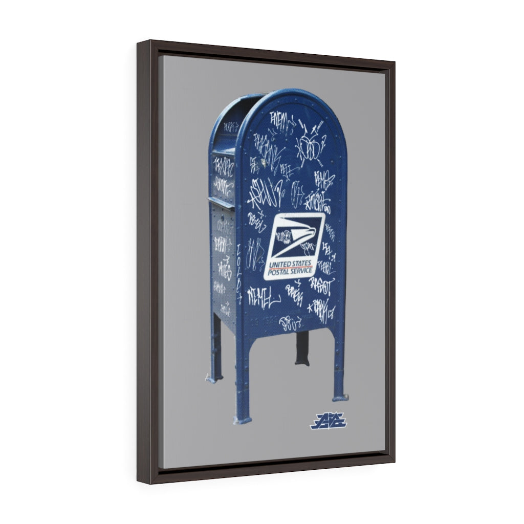 Mail Call Vertical Framed Premium Gallery Wrap Canvas