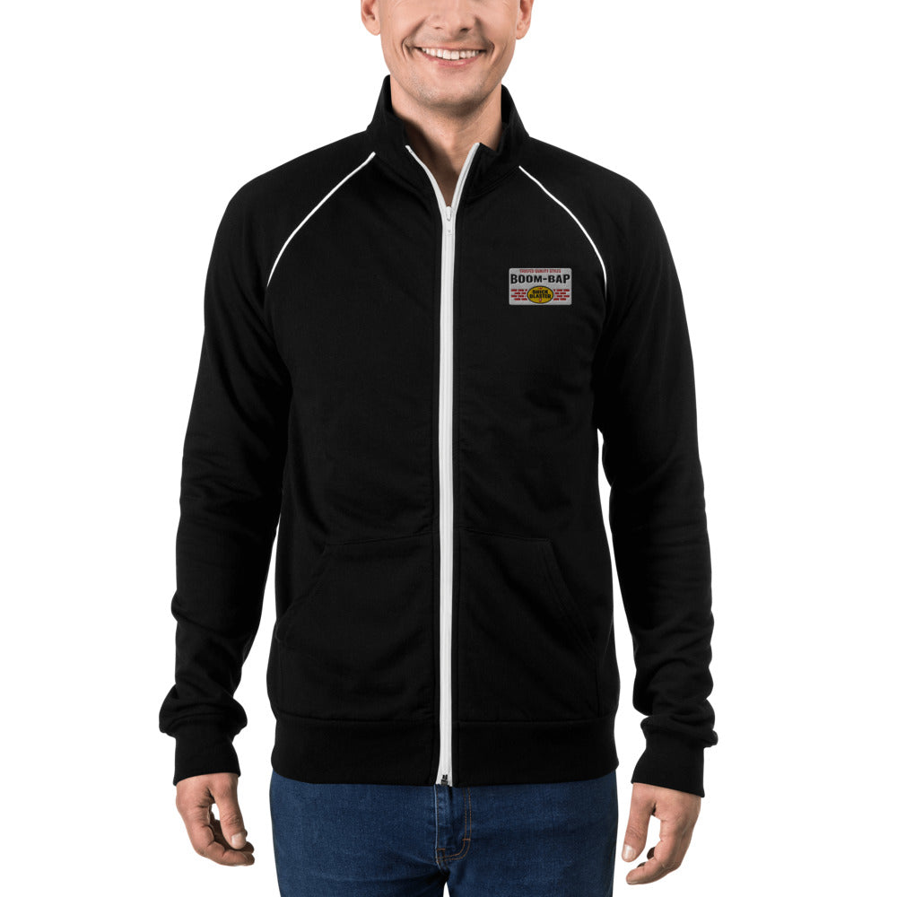 Boom Bap Patch Piped Fleece Jacket