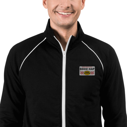 Boom Bap Patch Piped Fleece Jacket