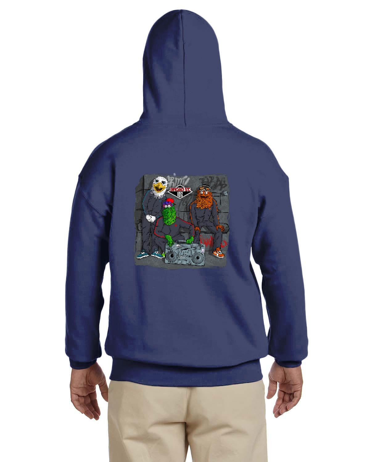 Broad Street Boys Hoodie (Gildan Adult Heavy Blend 13.3 oz./lin. yd., 50/50 Hood | G185)