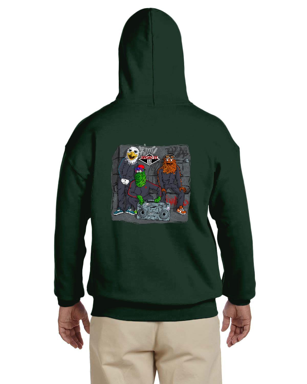 Broad Street Boys Hoodie (Gildan Adult Heavy Blend 13.3 oz./lin. yd., 50/50 Hood | G185)