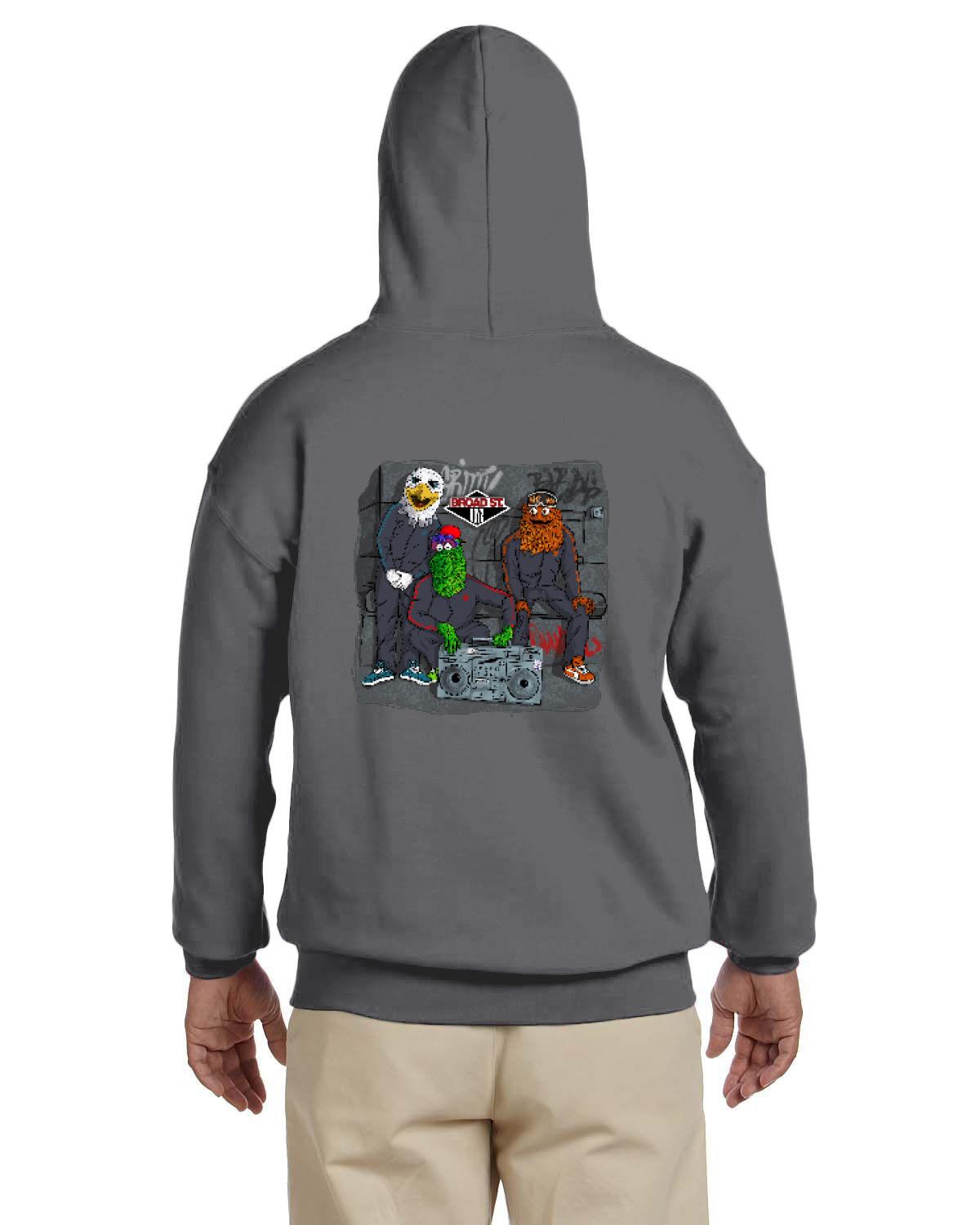 Broad Street Boys Hoodie (Gildan Adult Heavy Blend 13.3 oz./lin. yd., 50/50 Hood | G185)
