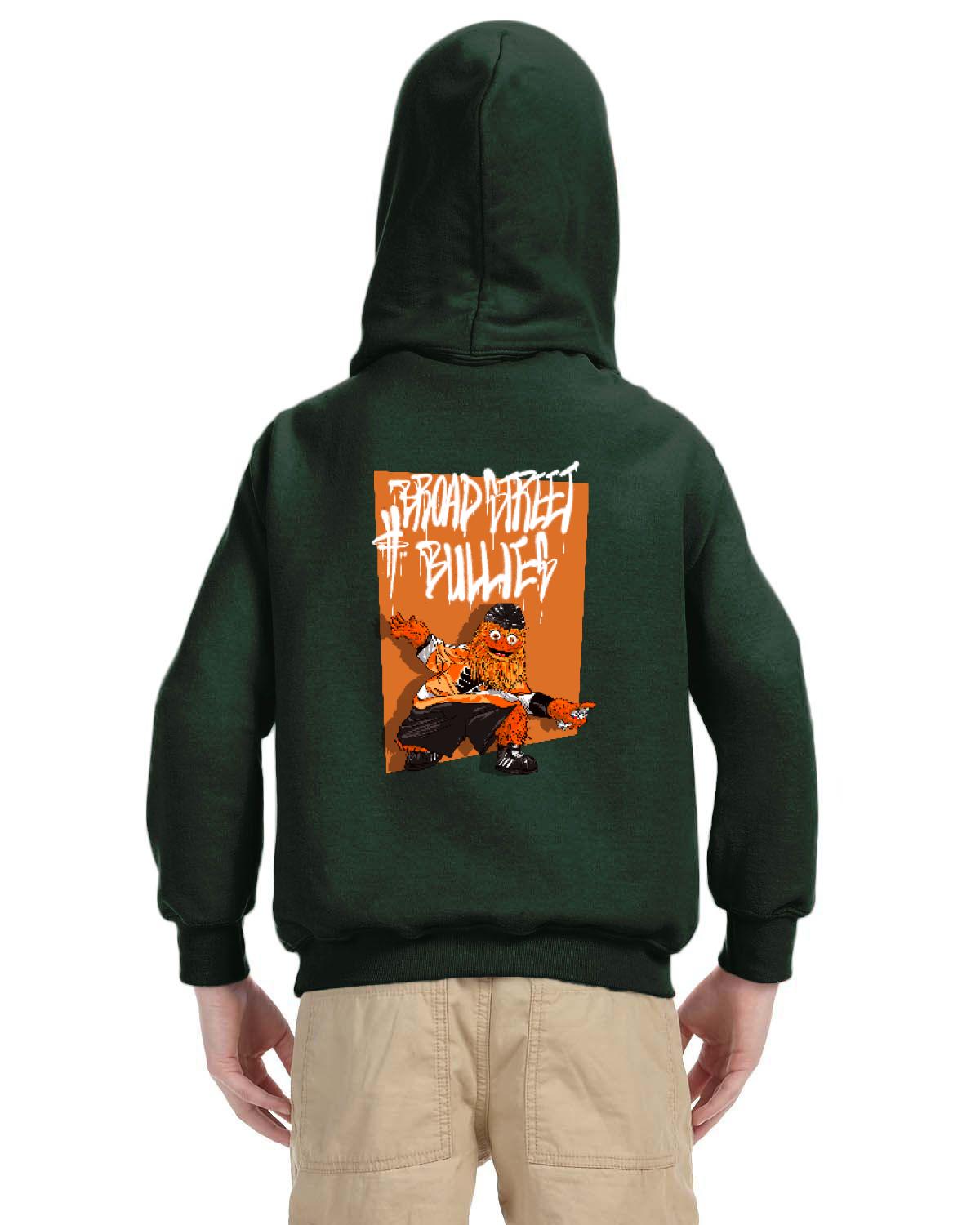 Broad Street Bullies Hoodie (Gildan Youth Heavy Blend 13.3 oz./lin. yd., 50/50 Hood | G185B)