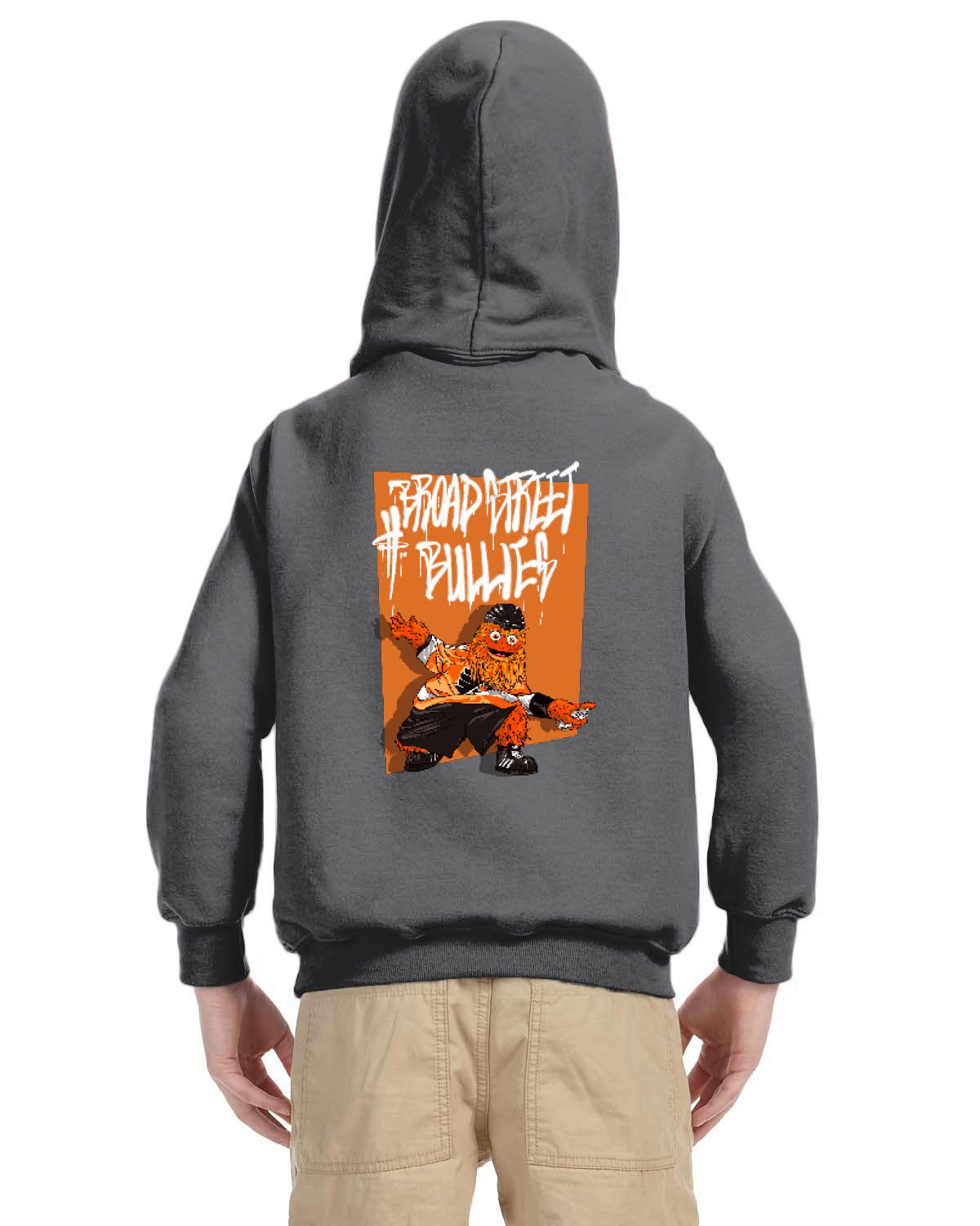 Broad Street Bullies Hoodie (Gildan Youth Heavy Blend 13.3 oz./lin. yd., 50/50 Hood | G185B)