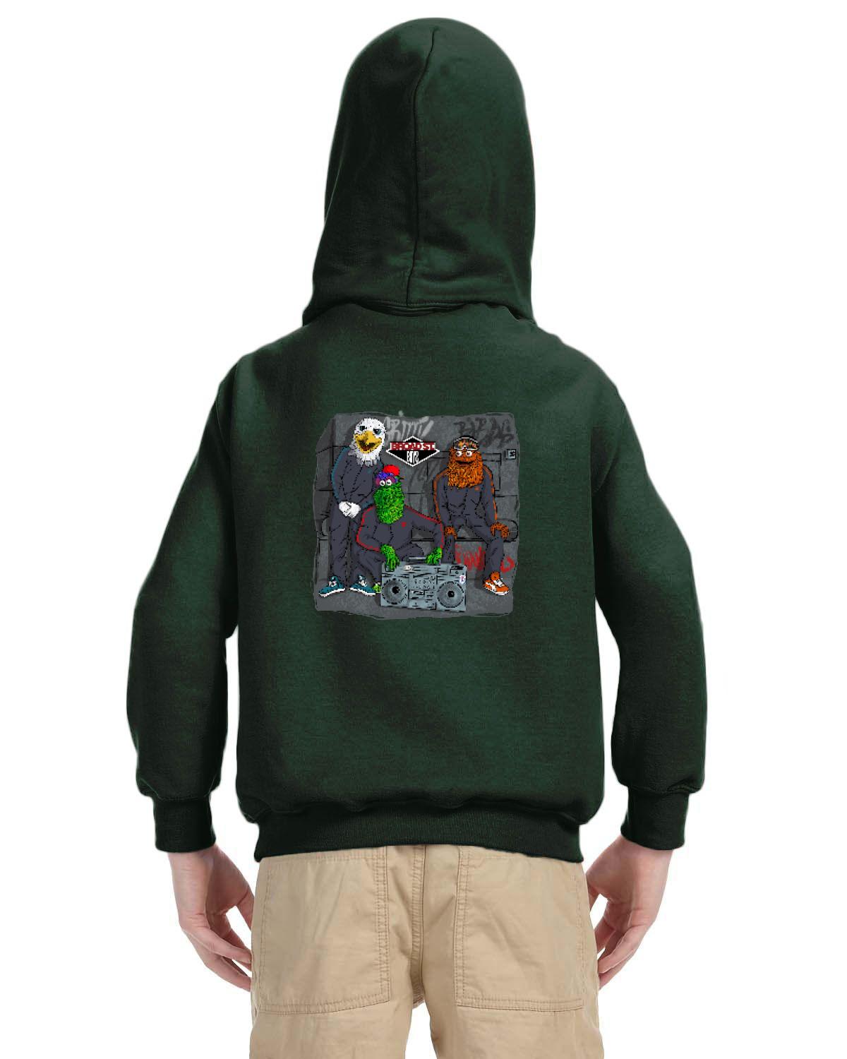 Broad Street Boys Hoodie (Gildan Youth Heavy Blend 13.3 oz./lin. yd., 50/50 Hood | G185B)
