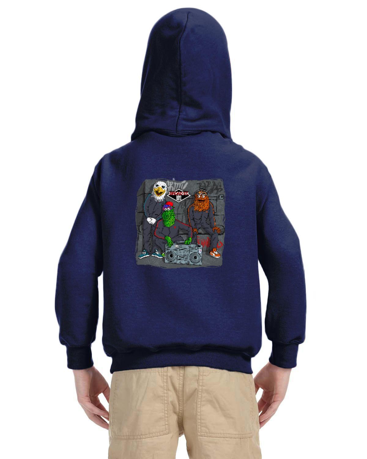 Broad Street Boys Hoodie (Gildan Youth Heavy Blend 13.3 oz./lin. yd., 50/50 Hood | G185B)