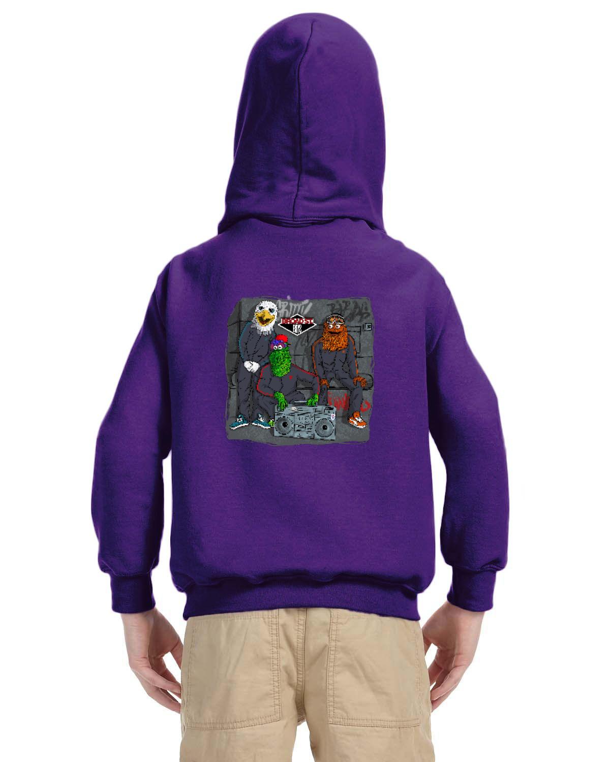 Broad Street Boys Hoodie (Gildan Youth Heavy Blend 13.3 oz./lin. yd., 50/50 Hood | G185B)