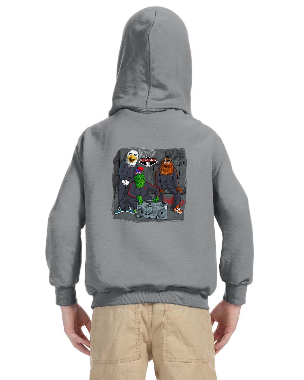 Broad Street Boys Hoodie (Gildan Youth Heavy Blend 13.3 oz./lin. yd., 50/50 Hood | G185B)