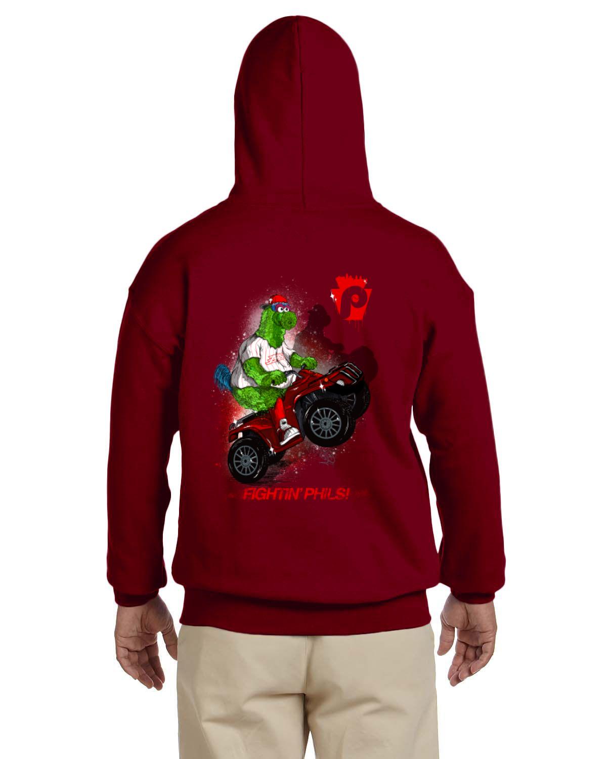 Fightin Phanatic Hoodie (Gildan Adult Heavy Blend 13.3 oz./lin. yd., 50/50 Hood | G185)