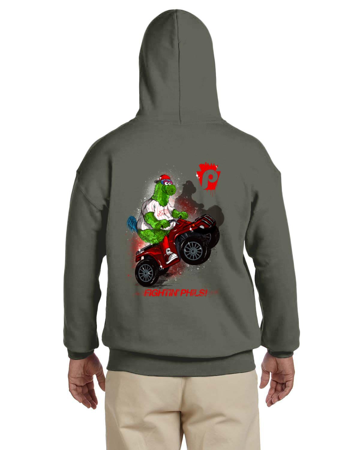 Fightin Phanatic Hoodie (Gildan Adult Heavy Blend 13.3 oz./lin. yd., 50/50 Hood | G185)