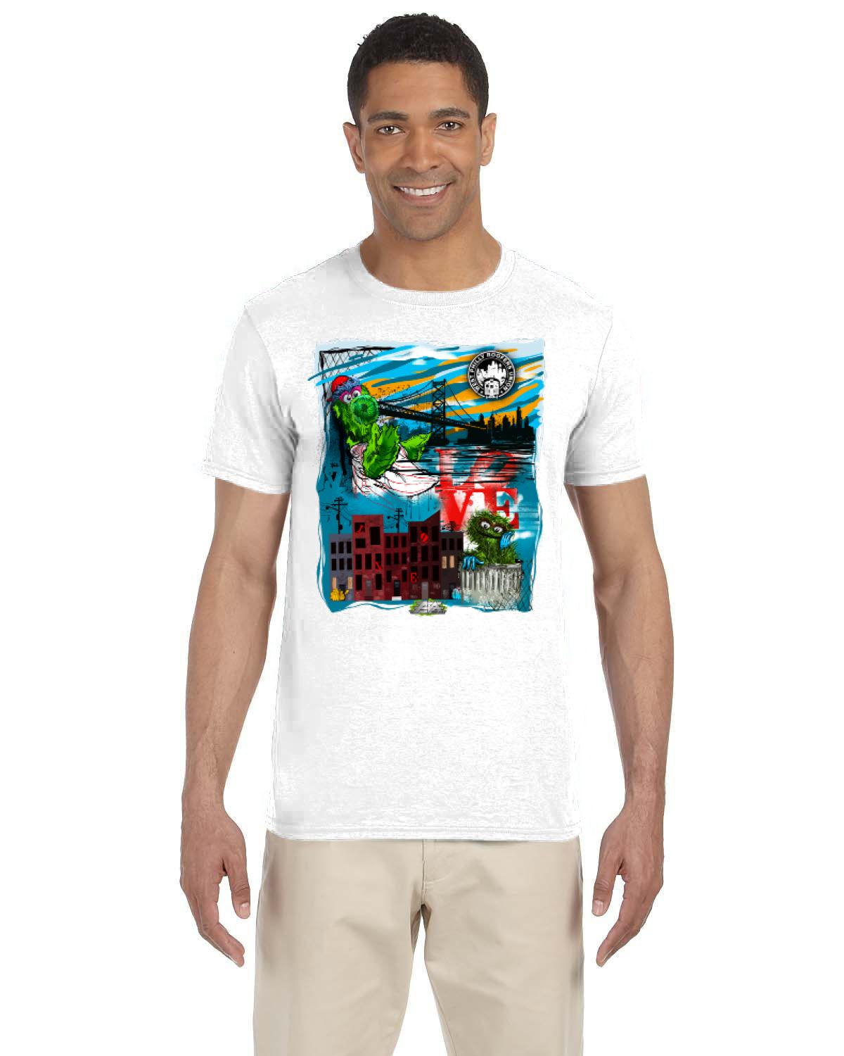 Philly Phan Mash Up (Gildan Adult Softstyle 7.5 oz./lin. yd. T-Shirt | G640)