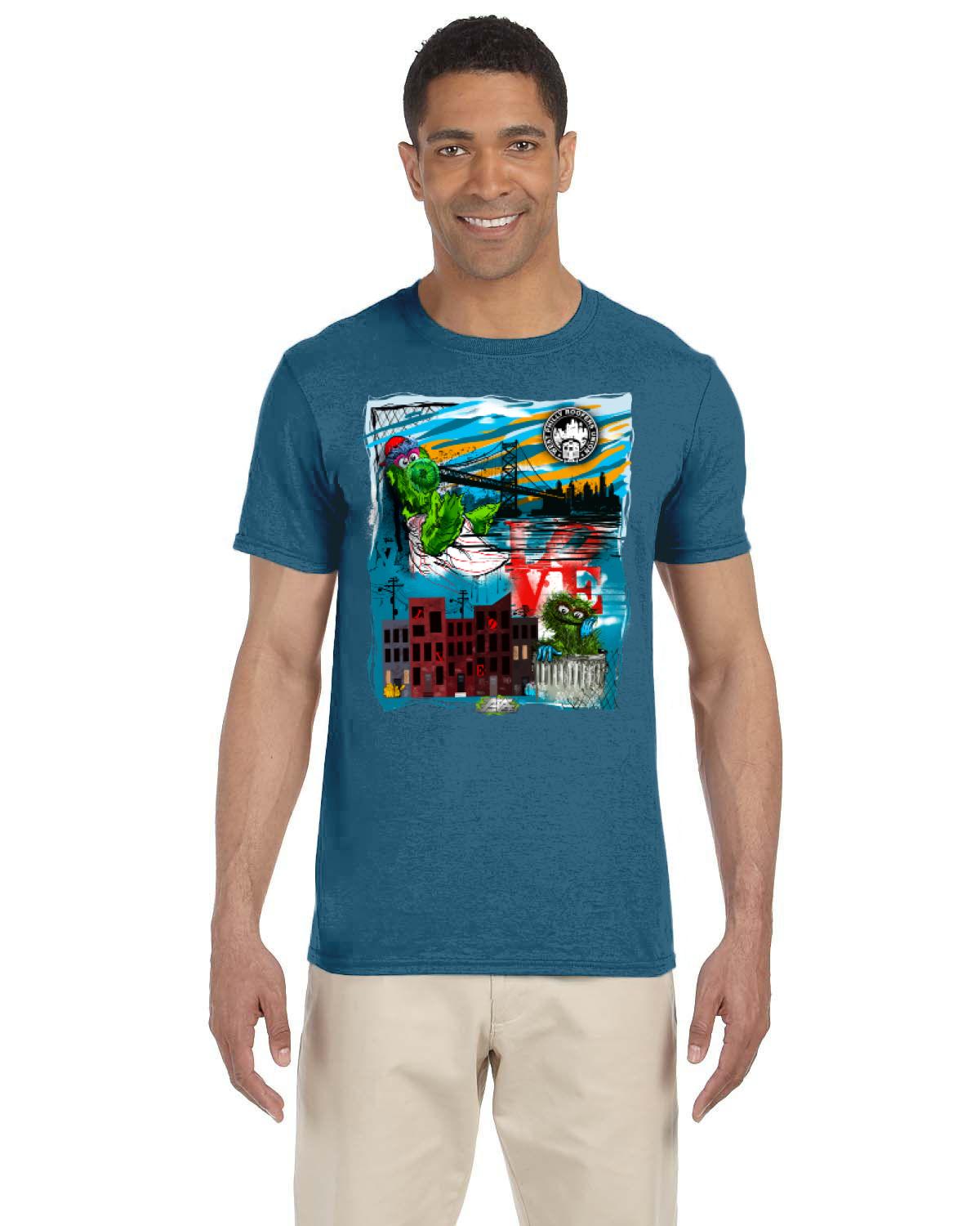 Philly Phan Mash Up (Gildan Adult Softstyle 7.5 oz./lin. yd. T-Shirt | G640)