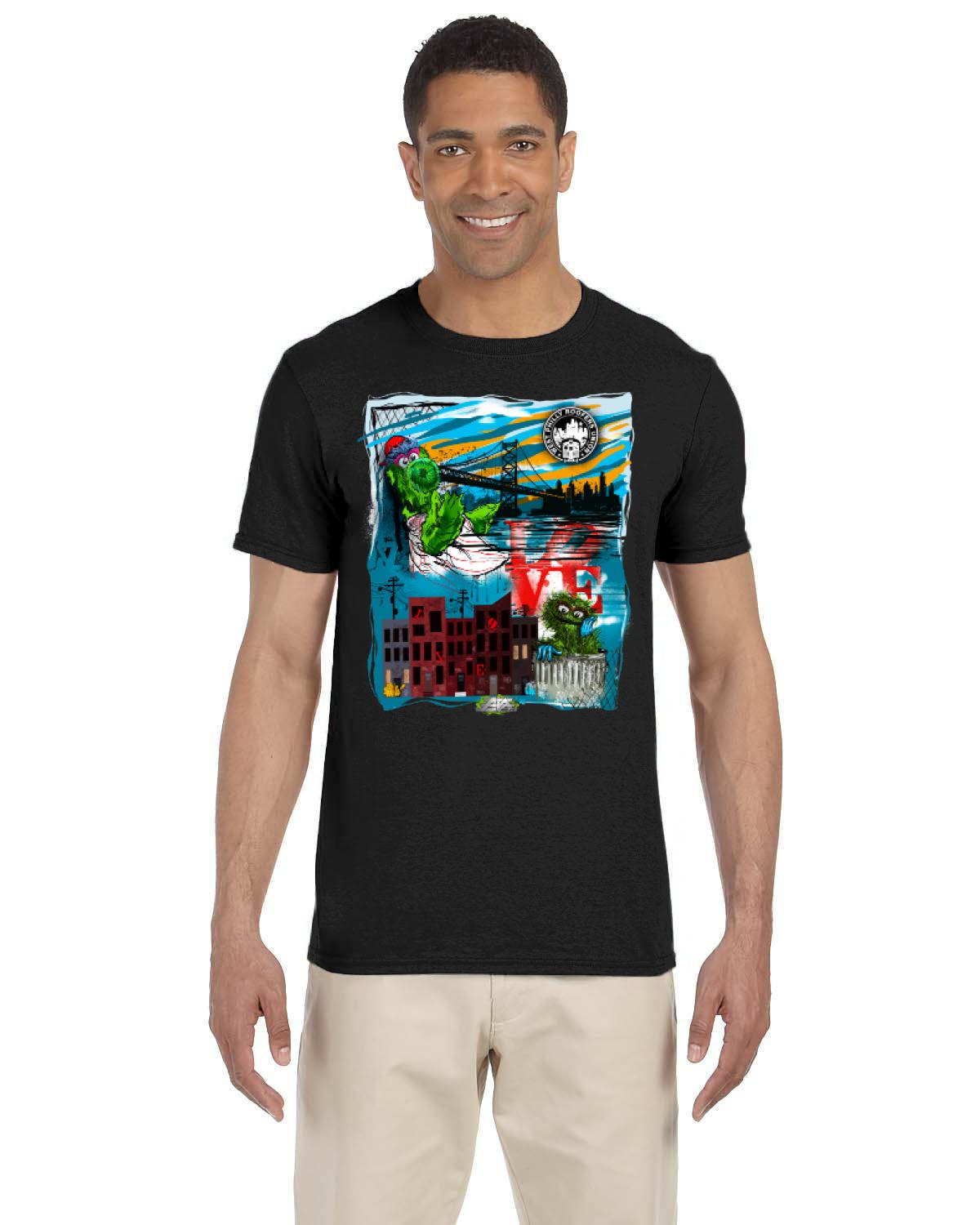 Philly Phan Mash Up (Gildan Adult Softstyle 7.5 oz./lin. yd. T-Shirt | G640)