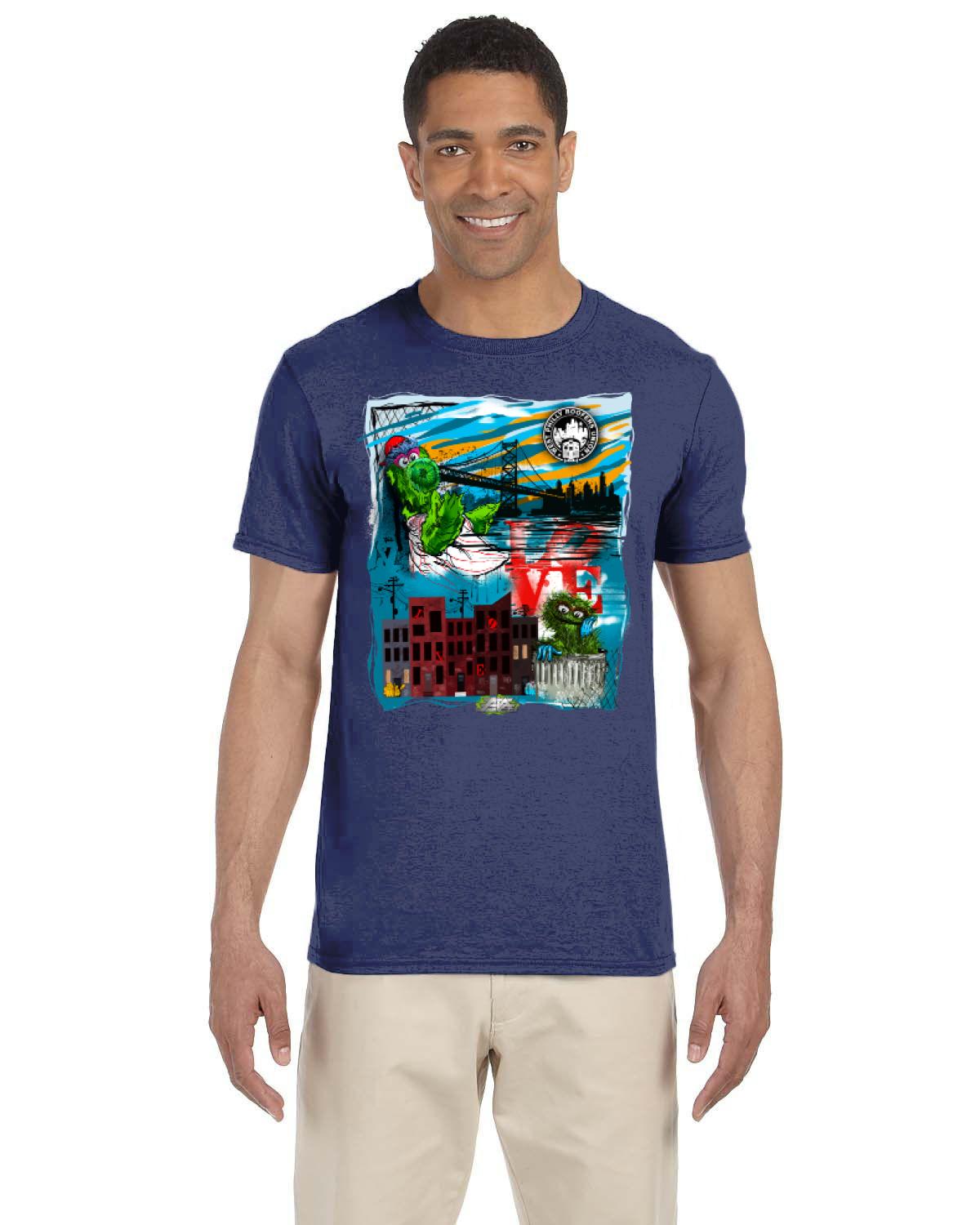 Philly Phan Mash Up (Gildan Adult Softstyle 7.5 oz./lin. yd. T-Shirt | G640)