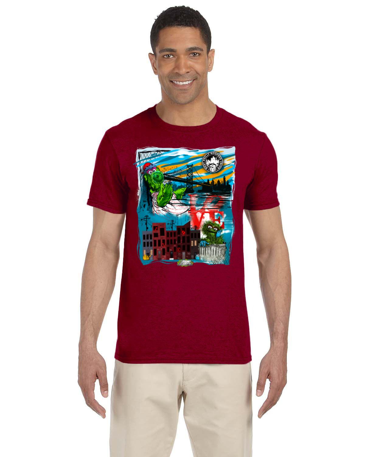 Philly Phan Mash Up (Gildan Adult Softstyle 7.5 oz./lin. yd. T-Shirt | G640)