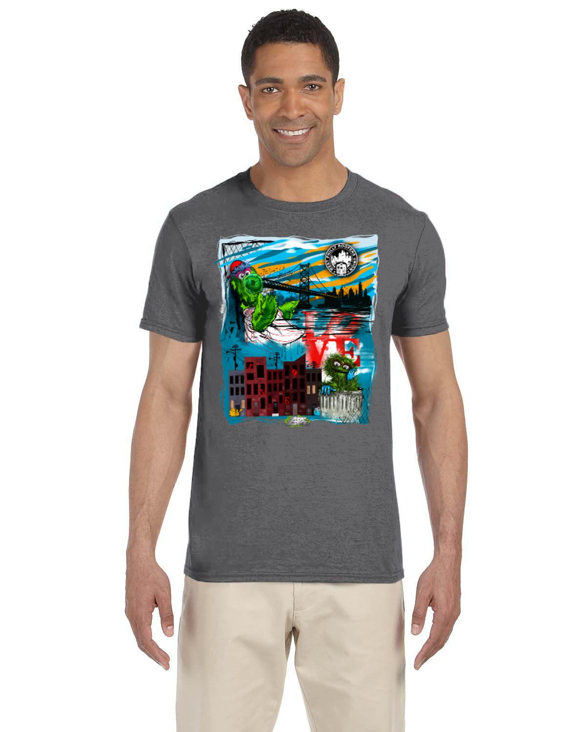 Philly Phan Mash Up (Gildan Adult Softstyle 7.5 oz./lin. yd. T-Shirt | G640)