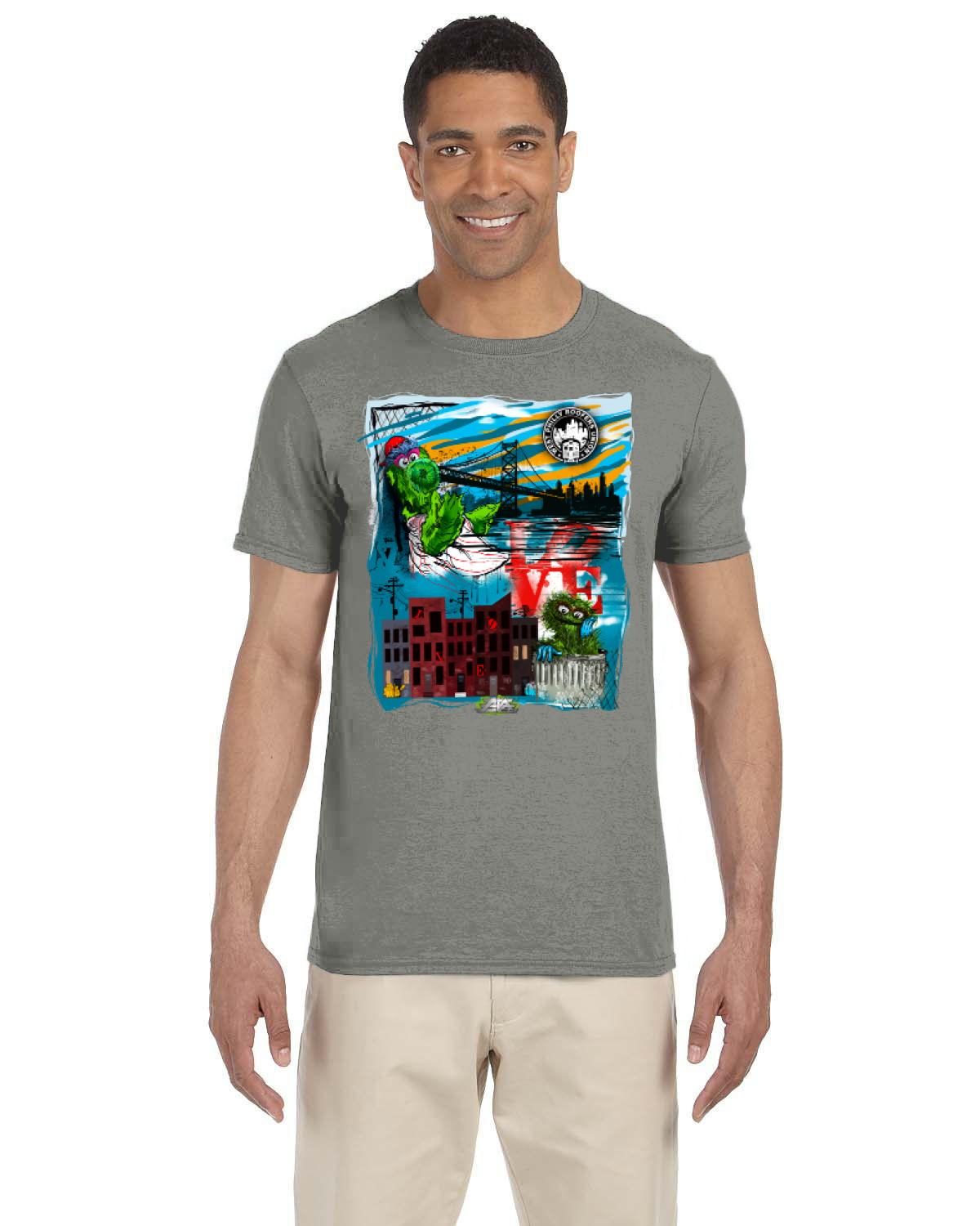 Philly Phan Mash Up (Gildan Adult Softstyle 7.5 oz./lin. yd. T-Shirt | G640)