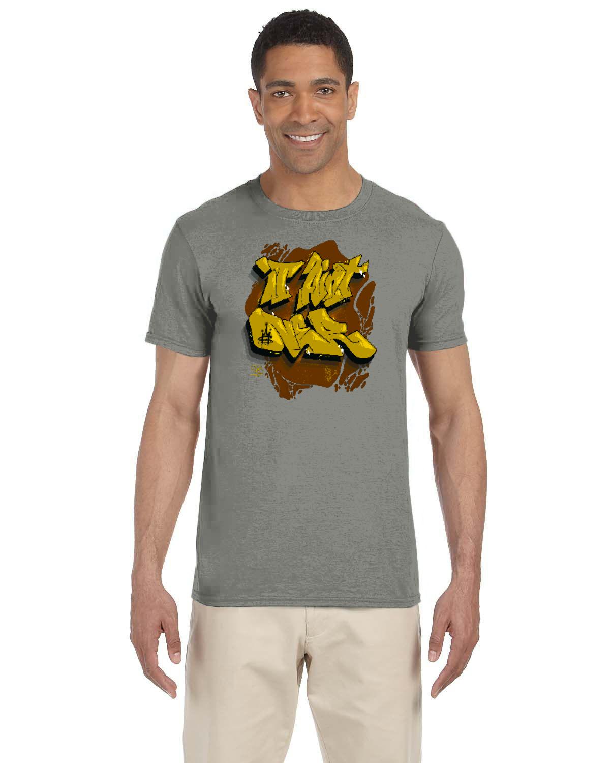 It Ain't Over Tee (Gildan Adult Softstyle 7.5 oz./lin. yd. T-Shirt | G640)