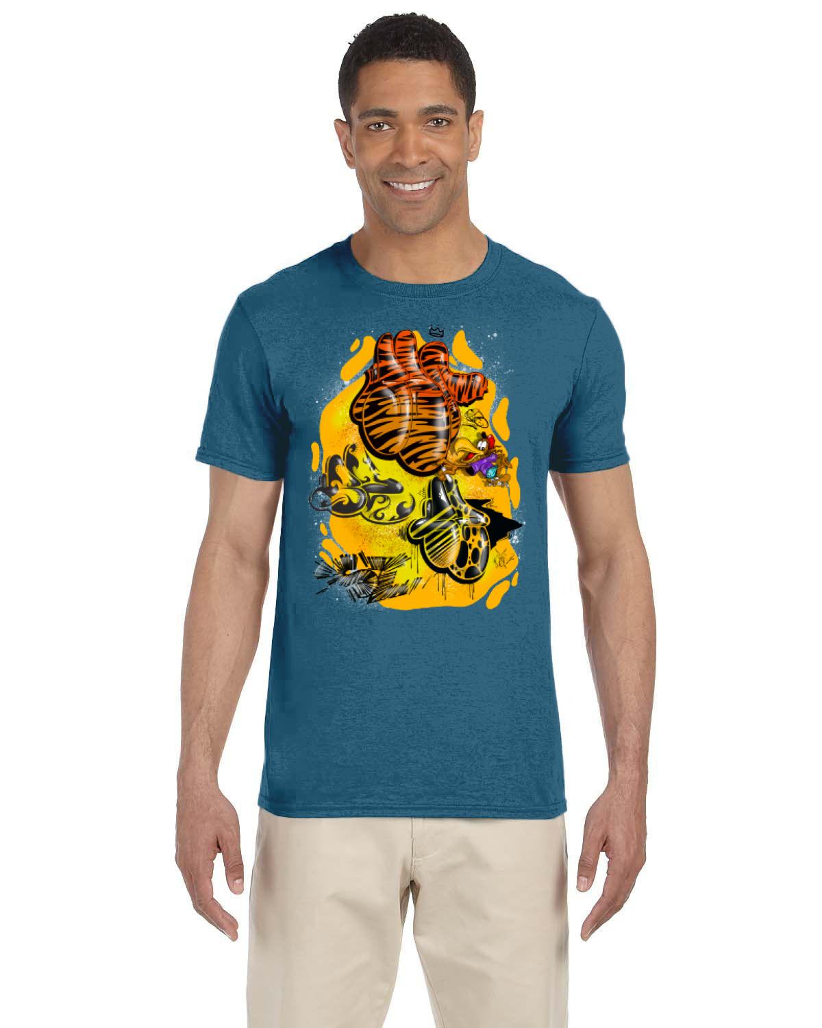 Yellow Collage Tee (Gildan Adult Softstyle 7.5 oz./lin. yd. T-Shirt | G640)
