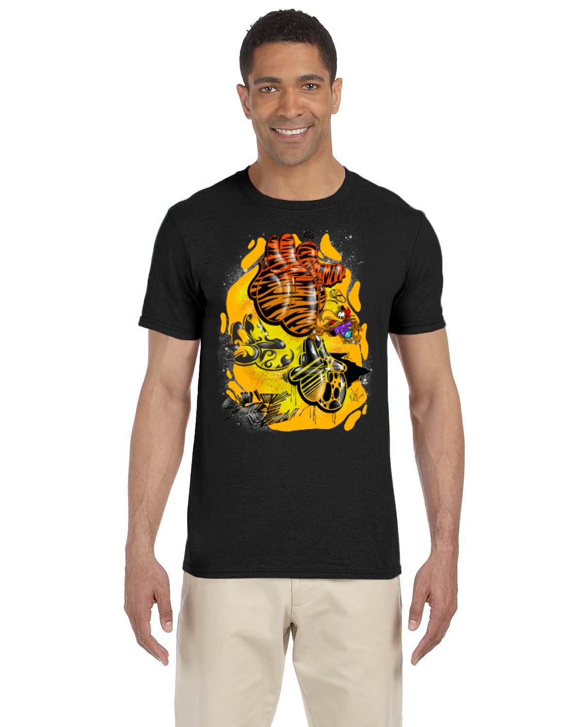 Yellow Collage Tee (Gildan Adult Softstyle 7.5 oz./lin. yd. T-Shirt | G640)